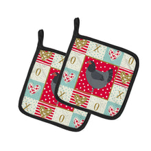 Load image into Gallery viewer, Jersey Giant Chicken Love Pot Holders - Set of 2 - Heat-Resistant Kitchen Essentials CK5262PTHD