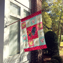 Load image into Gallery viewer, Dutch Bantam Chicken Love Flag Canvas House Size CK5263CHF