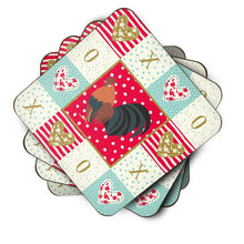 Load image into Gallery viewer, Dutch Bantam Chicken Love Coasters - Set of 4 Lightweight Foam, Absorbent Drink Coasters  CK5263FC