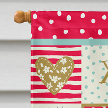 Load image into Gallery viewer, Malaysian Serama Chicken Love Flag Canvas House Size CK5269CHF