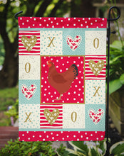 Load image into Gallery viewer, New Hampshire Red Chicken Love Garden Flag – Decorative Outdoor Yard Flag CK5270GF