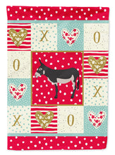 Load image into Gallery viewer, American Mammoth Jack Donkey Love Garden Flag – Decorative Outdoor Yard Flag CK5271GF