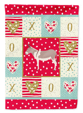 Load image into Gallery viewer, Australian Teamster Donkey Love Flag Canvas House Size CK5273CHF