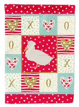 Load image into Gallery viewer, Crested Duck Love Flag Canvas House Size CK5284CHF