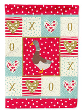 Load image into Gallery viewer, Saxony Sachsenente Duck Love Flag Canvas House Size CK5290CHF