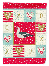 Load image into Gallery viewer, Muscovy Duck Love Flag Canvas House Size CK5291CHF