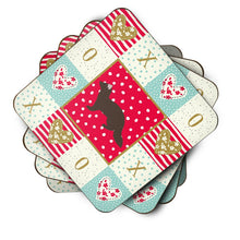 Load image into Gallery viewer, Sable Marten Love Coasters - Set of 4 Lightweight Foam, Absorbent Drink Coasters  CK5296FC
