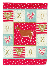 Load image into Gallery viewer, Toggenburger Goat Love Garden Flag – Decorative Outdoor Yard Flag CK5308GF