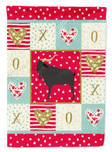 Load image into Gallery viewer, Verata Goat Love Flag Canvas House Size CK5309CHF