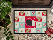 Load image into Gallery viewer, Welsh Black-Necked Goat Love Doormat - 18x27 Decorative Floor Mat – Indoor/Outdoor Rug with Artistic Flair CK5314MAT