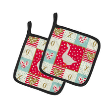 Load image into Gallery viewer, Embden Goose Love Pot Holders - Set of 2 - Heat-Resistant Kitchen Essentials CK5319PTHD
