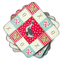 Load image into Gallery viewer, West of England Goose Love Coasters - Set of 4 Lightweight Foam, Absorbent Drink Coasters  CK5322FC