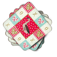 Load image into Gallery viewer, Chinese Goose Love Coasters - Set of 4 Lightweight Foam, Absorbent Drink Coasters  CK5323FC