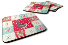 Load image into Gallery viewer, Toulouse Goose Love Coasters - Set of 4 Lightweight Foam, Absorbent Drink Coasters  CK5324FC