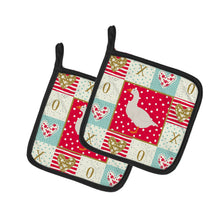 Load image into Gallery viewer, Shire Horse Love Pot Holders - Set of 2 - Heat-Resistant Kitchen Essentials CK5327PTHD