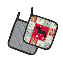 Load image into Gallery viewer, Pomeranian Rogener Goose Love Pot Holders - Set of 2 - Heat-Resistant Kitchen Essentials CK5331PTHD