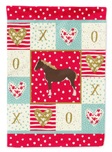 Load image into Gallery viewer, Percheron Horse Love Garden Flag – Decorative Outdoor Yard Flag CK5333GF