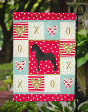 Load image into Gallery viewer, Friesian Horse Love Garden Flag – Decorative Outdoor Yard Flag CK5342GF