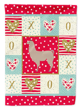 Load image into Gallery viewer, Llama Love Garden Flag – Decorative Outdoor Yard Flag CK5343GF