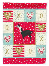 Load image into Gallery viewer, Llama Q' Ara Love Flag Canvas House Size CK5345CHF