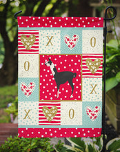 Load image into Gallery viewer, Llama Q' Ara Love Garden Flag – Decorative Outdoor Yard Flag CK5345GF