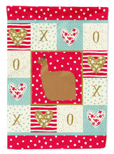 Load image into Gallery viewer, Alpaca Suri Love Garden Flag – Decorative Outdoor Yard Flag CK5347GF