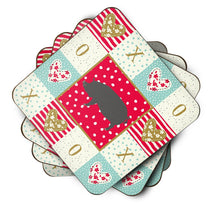 Load image into Gallery viewer, Berkshire Pig Love Coasters - Set of 4 Lightweight Foam, Absorbent Drink Coasters  CK5360FC