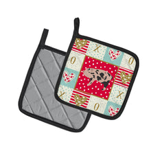 Load image into Gallery viewer, Mini Miniature Pig Love Pot Holders - Set of 2 - Heat-Resistant Kitchen Essentials CK5362PTHD