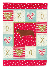 Load image into Gallery viewer, Duroc Pig Love Garden Flag – Decorative Outdoor Yard Flag CK5369GF