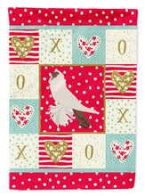 Load image into Gallery viewer, German Helmet Pigeon Love Garden Flag – Decorative Outdoor Yard Flag CK5371GF