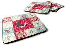 Load image into Gallery viewer, Capuchin Red Pigeon Love Coasters - Set of 4 Lightweight Foam, Absorbent Drink Coasters  CK5375FC