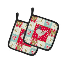 Load image into Gallery viewer, German Modena Pigeon Love Pot Holders - Set of 2 - Heat-Resistant Kitchen Essentials CK5376PTHD
