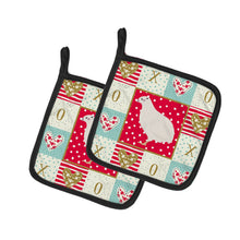 Load image into Gallery viewer, Texas Quail Love Pot Holders - Set of 2 - Heat-Resistant Kitchen Essentials CK5384PTHD