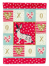 Load image into Gallery viewer, English Spot Rabbit Love Flag Canvas House Size CK5388CHF