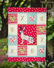 Load image into Gallery viewer, English Spot Rabbit Love Garden Flag – Decorative Outdoor Yard Flag CK5388GF