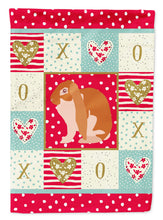 Load image into Gallery viewer, English Lop Rabbit Love Garden Flag – Decorative Outdoor Yard Flag CK5389GF