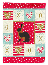 Load image into Gallery viewer, Tan Rabbit Love Flag Canvas House Size CK5390CHF