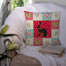 Load image into Gallery viewer, Tan Rabbit Love Throw Pillow - 14x14 Decorative Pillow – Art for Your Home &amp; Patio CK5390PW1414