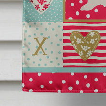 Load image into Gallery viewer, Hermelin Rabbit Love Flag Canvas House Size CK5391CHF