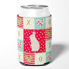 Load image into Gallery viewer, New Zealand White Rabbit Love Can or Bottle Hugger CK5392CC