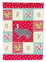 Load image into Gallery viewer, Giant Chinchilla Rabbit Love Garden Flag – Decorative Outdoor Yard Flag CK5393GF