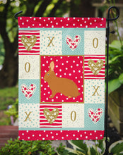 Load image into Gallery viewer, Rex Rabbit Love Garden Flag – Decorative Outdoor Yard Flag CK5396GF