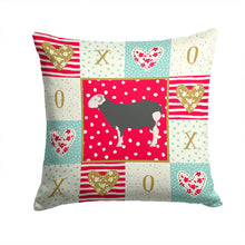 Load image into Gallery viewer, Herwick Sheep Love Throw Pillow - 14x14 Decorative Pillow – Art for Your Home &amp; Patio CK5397PW1414