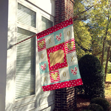 Load image into Gallery viewer, Lincoln Longwool Sheep Love Flag Canvas House Size CK5398CHF