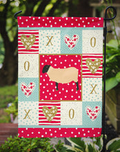 Load image into Gallery viewer, Suffolk Sheep Love Garden Flag – Decorative Outdoor Yard Flag CK5399GF