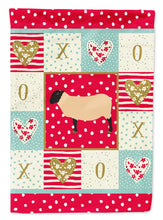 Load image into Gallery viewer, Suffolk Sheep Love Garden Flag – Decorative Outdoor Yard Flag CK5399GF