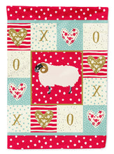Load image into Gallery viewer, Scottish Blackface Sheep Love Garden Flag – Decorative Outdoor Yard Flag CK5400GF