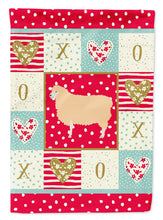 Load image into Gallery viewer, English Leicester Longwool Sheep Love Garden Flag – Decorative Outdoor Yard Flag CK5401GF