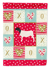 Load image into Gallery viewer, Dorper Sheep Love Garden Flag – Decorative Outdoor Yard Flag CK5405GF