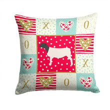 Load image into Gallery viewer, Dorper Sheep Love Throw Pillow - 14x14 Decorative Pillow – Art for Your Home &amp; Patio CK5405PW1414